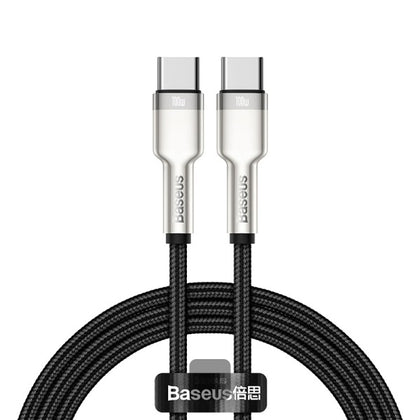 Baseus Cafule Series Metal Data Cable Type-C to Type-C 100W 1M - Black