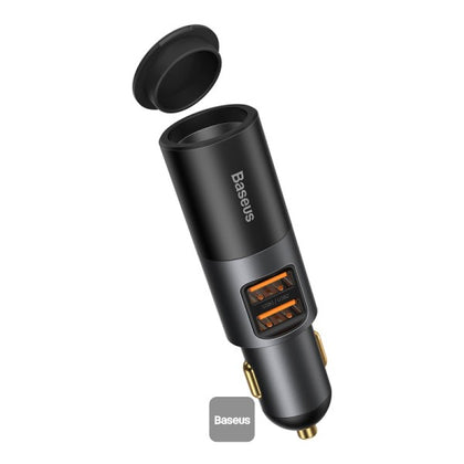 Baseus Share Together Fast Charge Car Charger with Cigarette Lighter Expansion Port U+U 120W