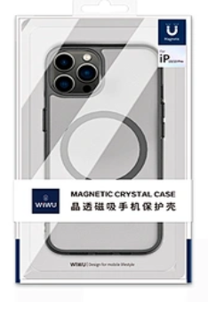 WiWU MCC-101 Crystal Magnetic Phone case for iPhone 15 Pro(6.1