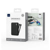 WiWU Endurance Built-in Dual Cable Power bank 10000mAh - White