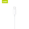 Lanex Wired In Ear Headphone White – LE06