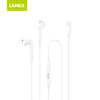 Lanex Wired In Ear Headphone White – LE06