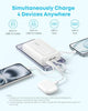 Anker Power Bank, 20,000mAh 45W Portable Charger,Dual Built-in USB-C Cables