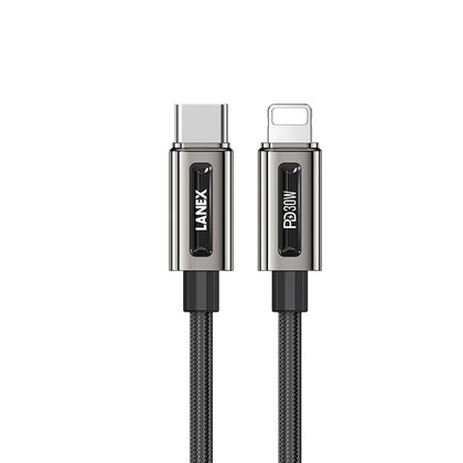 Lanex Type C to Lightning Cable 1.5m Black – LS48CL