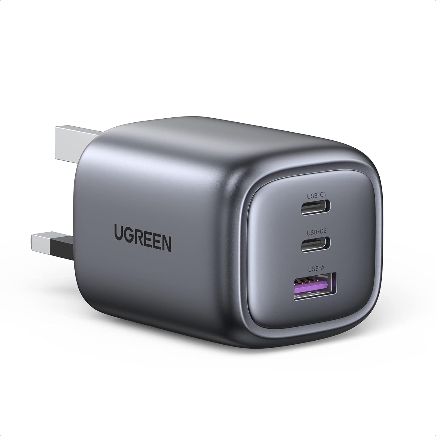 UGREEN 65W Mini USB Type C 3 Ports Fast Wall Charger Power Adapter