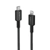 Anker 322 USB-C Lightning Cable [ 3 ft MFi Certified] Powerline II for iPhone 14 Pro Max 14, 13 X XS XR 8 Plus, AirPods Pro, Black