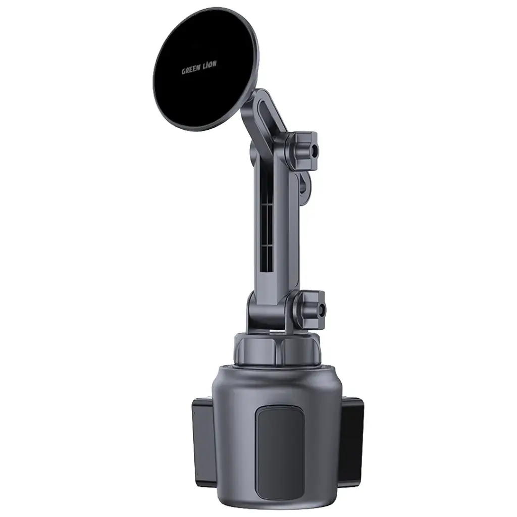 Green Lion GX-73 MagSafe Car Cup Phone Holder - Black