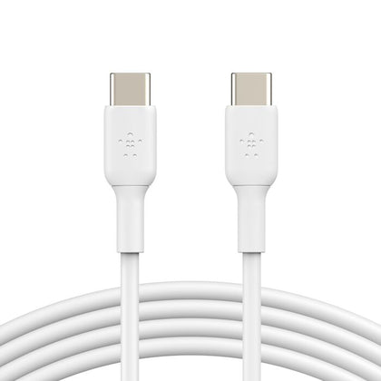 Belkin USB-C to USB-C 60W Cable (1m / 3.3ft, White)
