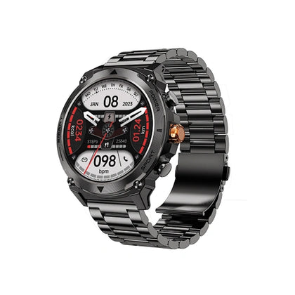 WiWU SW03 Waterproof IPX68 Smart Watch - Vermilion Black