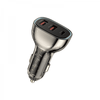 WIWU WI-QC013 90W PD+QC KIRSITE GEEK FAST CAR CHARGER DUAL USB+TYPE-C - BLACK