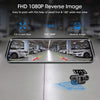 10'' Mirror Dash Cam Night Vision 1080P FHD Full Touch Screen Front and Rear