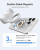 TELESIN Fun Shot Magnetic Phone Camera DSLR Style Shutter Grip for iPhone & Android with Detachable Wireless Shutter Button - MFI Certified - 1/4" Screw - Comfort Ergonomic Camera Grip Handle Holder