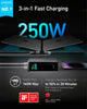 Anker Prime Power Bank, 27,650mAh 3-Port 250W Portable Charger for Travel, TSA-Approved