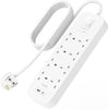 Belkin 8-Outlet Surge Protector Power Strip, Wall-Mountable with 8 AC Outlets, 2M Power Cord