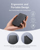 Anker MagGo Power Bank, Ultra-Slim 10,000mAh Magnetic Battery Pack, Qi2 Certified 15W Ultra-Fast MagSafe Compatible Portable Charger, Ergonomic Design, for iPhone16/15/14 Series Only
