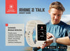 Swiss Military Rhine2 Smart Band 1.57” Display, Bluetooth Calling, Multi Language, Health & Sports Tracking, 7 Days Battery, IP67, iOS/Android Compatible - White