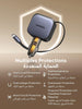 UGREEN 90W Car Charger Fast Charging 3 Ports with Retractable Type C Cable