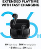 Soundcore K20i by Anker, Semi-in-Ear Earbuds, Bluetooth Wireless, 36H Playtime