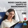 Soundcore by Anker, Space One Active Noise Cancelling Headphones, 40H ANC Playtime - Latte Cream