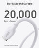 Anker 542 USB-C to Lightning 30W Cable 6ft / 2m - White