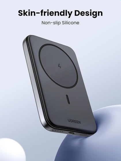 بنك الطاقة UGREEN Magsafe 5000 مللي أمبير، بنك الطاقة اللاسلكي مع كابل USB C 