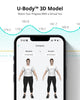 Eufy by Anker Smart Scale P3 (Black, Model T9150K11) – 16-Metric Smart Scale with 3D Avatar