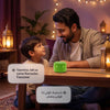 Yasmina Lite AI Smart Speaker | Arabic & English Voice Assistant - Green