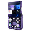 X36 Ultra Handheld Game Console Android 10.0 4.2 inch with YouTube and TikTok - Purple Clear