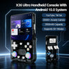 X36 Ultra Handheld Game Console Android 10.0 4.2 inch with YouTube and TikTok - Grey Clear
