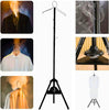 Clothes Incense Burner Stand - 175cm long bakhoor burner stand hanger with cloth hooks and holes for steaming clothes