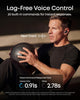 Soundcore Liberty 5 Pro by Anker, Guinness World Records-Certified Call Quality, Anker Thus™ AI Chip, Active Noise Cancelling Wireless Earbuds - Black