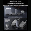 Anker Prime 100W USB C Charger, 3-Port Foldable and Compact GaN Charger, For MacBook Pro/Air, iPad Pro, iPhone 16/15/14 Series, Samsung S25/S24