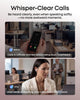 Soundcore Liberty 5 Pro by Anker, Guinness World Records-Certified Call Quality, Anker Thus™ AI Chip, Active Noise Cancelling Wireless Earbuds - White