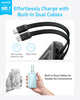 Anker Zolo Power Bank, 10,000mAh 30W with Built-in USB-C and MFi Certified Lightning Cable