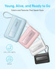 Anker Zolo Magnetic Power Bank, 10,000mAh Wireless Portable Charger with 30W Max Fast Charging, Battery Pack with Built-in USB-C Cable and Adjustable Stand, for iPhone 16/15 Series, AirPods, and More