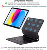 Green Lion Wireless Magic Keyboard Case for ipad 10th Gen, 11 inch A16 (2025) - Black