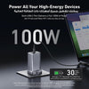 Anker Prime 100W USB C Charger, 3-Port Foldable and Compact GaN Charger, For MacBook Pro/Air, iPad Pro, iPhone 16/15/14 Series, Samsung S25/S24