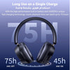 UGREEN HiTune Max5C Headphones Wireless, 75H Playtime, Adaptive Noise Cancelling - Black