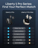 Soundcore Liberty 5 Pro by Anker, Guinness World Records-Certified Call Quality, Anker Thus™ AI Chip, Active Noise Cancelling Wireless Earbuds - Black