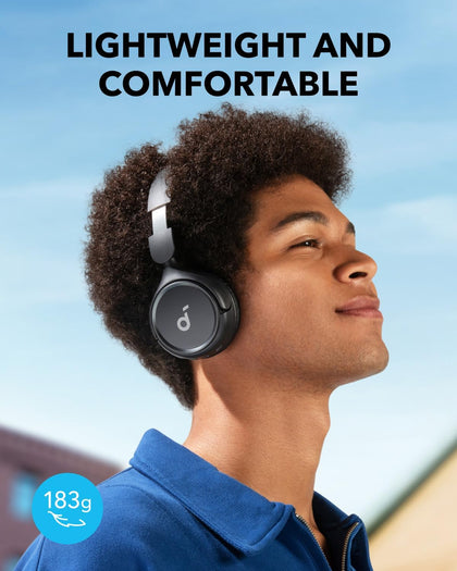 Soundcore H30i Wireless On-Ear Headphones, Foldable Design, Pure Bass, 70H Playtime, Bluetooth 5.3, Lightweight and Comfortable, App Connectivity, Multipoint Connection