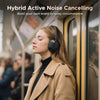 UGREEN HiTune Max5C Headphones Wireless, 75H Playtime, Adaptive Noise Cancelling, Hi-Res Sound, Over-ear Headsets, Custom EQ & Multiple Connection via App, Foldable Retractable, Black | 35757