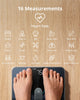 Eufy by Anker Smart Scale P3 (Black, Model T9150K11) – 16-Metric Smart Scale with 3D Avatar