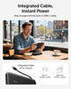 Belkin Power Bank 30W with Integrated USB-C Cable 20,000mAh - Fast Charging USB-C PD, Portable Charger for Nintendo Switch 2, iPhone 16, iPad Pro, Galaxy S25