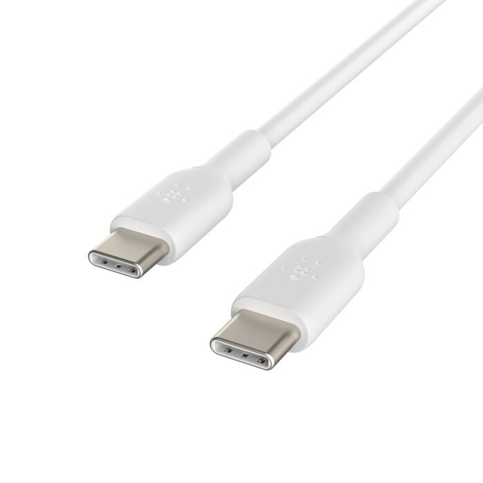 Belkin USB-C to USB-C 60W Cable (1m / 3.3ft, White)