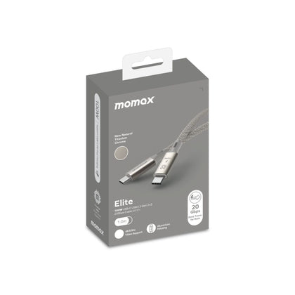 Momax Elite 100W Usb-C To Usb-C 3.2 Gen 2X2 20Gbps Cable 1M