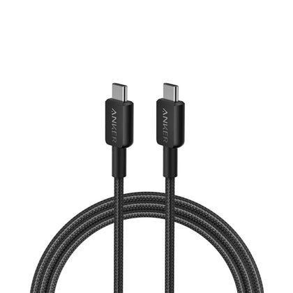 Anker 322 USB-C to USB-C 60W  1.8m Cable - Black A81F6H11