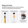 Momax Mag.Link Pop Magnetic active stylus pen (Grey)