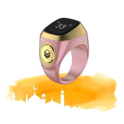 iQibla Zikr Ring 18mm - Pink