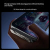 YESIDO CA207 1.2m USB-C to USB-C 90 Degree Elbow Cable 60W Fast Charging Data Cable with Stand - Tarnish+Black