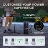 ECOFLOW Portable Power Station DELTA 2, 1024Wh LiFePO4 (LFP) Battery, 1800W AC/100W USB-C Output